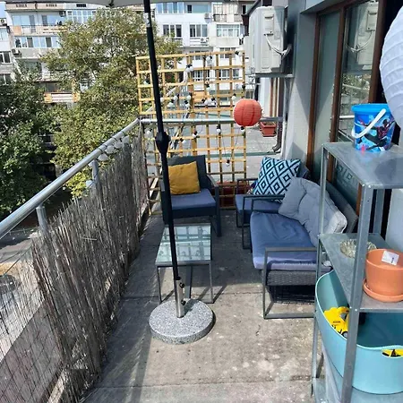 Cozy Varna 1BR-Terrace-Free Parking- Delta Mall Apartament *