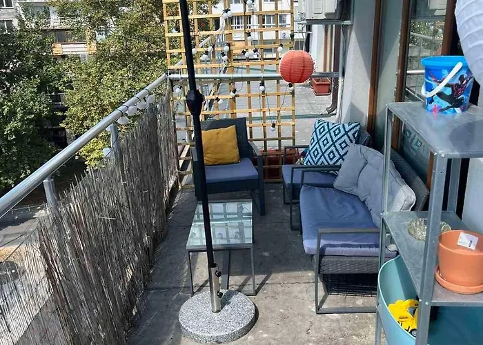 1br Near Delta Mall Varna-terrace&private Parking شقة *